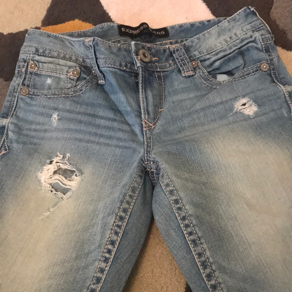 Express woman’s jeans
